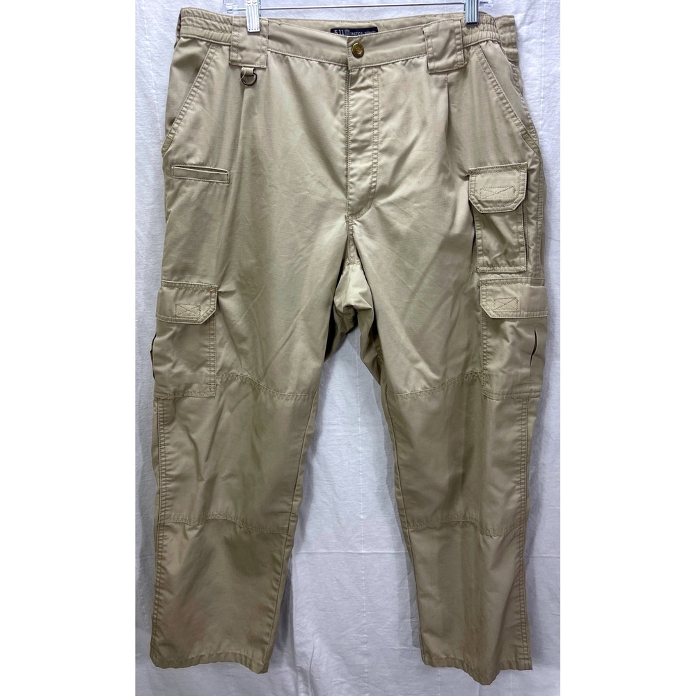 5.11 Tactical Series Men's‎ Cargo Pants Size 36/30 Beige Outdoor Utility